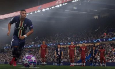 FIFA 2021 - תמונת מסך של שחקן לקראת בעיטה
